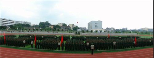 发扬必赢bwin线路检测中心学子的良好精神面貌，圆满完成军训任务
