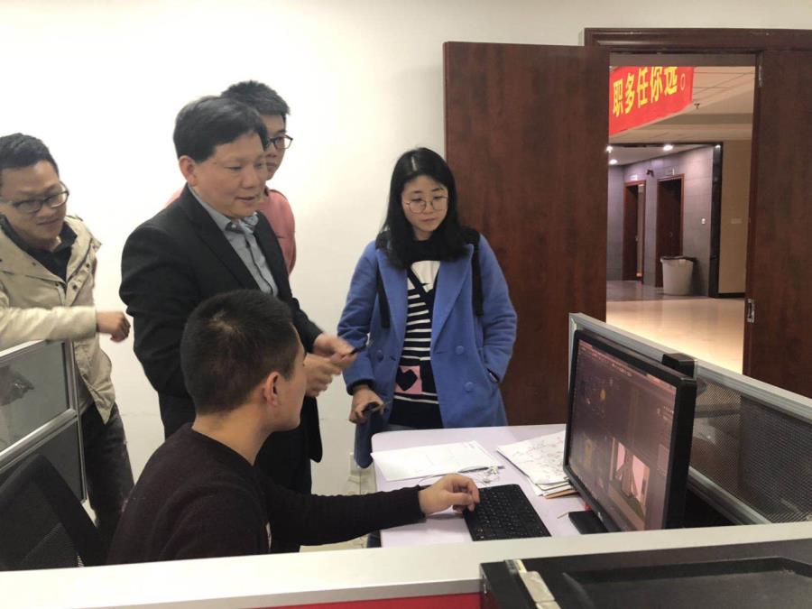 必赢bwin线路检测中心教师走访看望顶岗实习学生