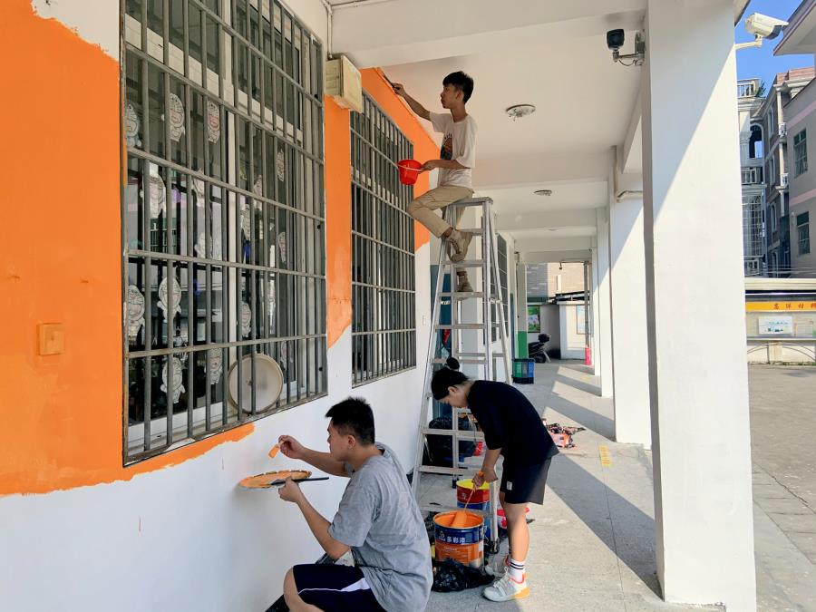必赢bwin线路检测中心小卯阳光社会实践队 “筑牢理想信念，共绘梦想蓝图”暑期社会实践