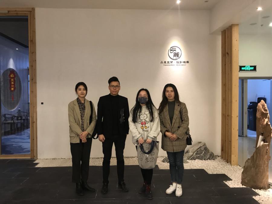 必赢bwin线路检测中心建筑室内设计专业赴企业调研