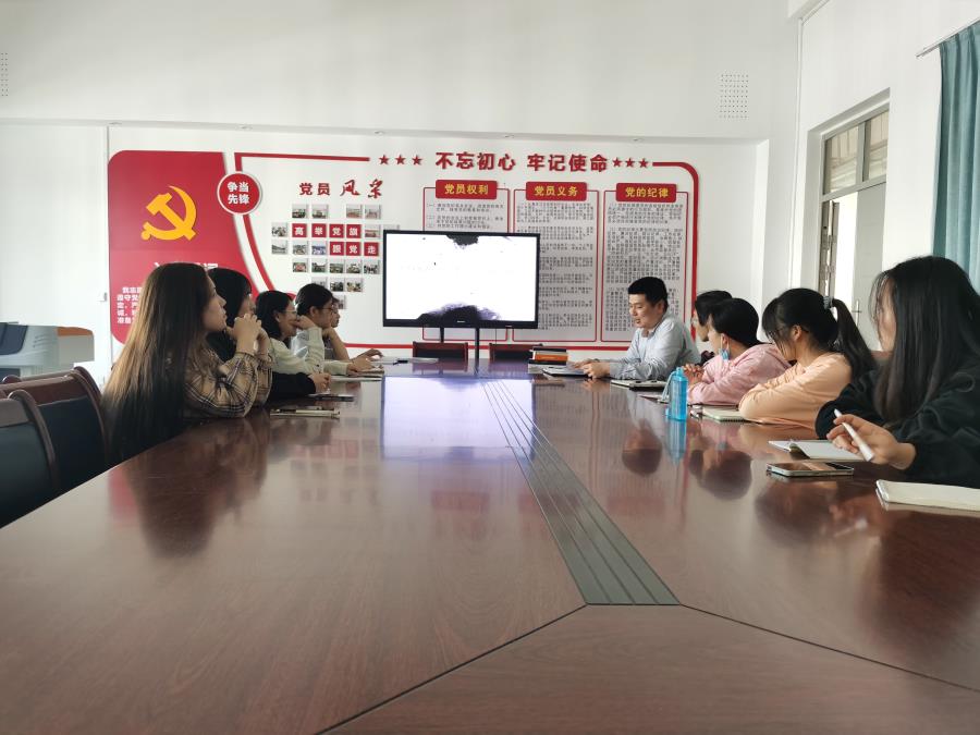 必赢bwin线路检测中心学生党支部第一学习小组读书活动