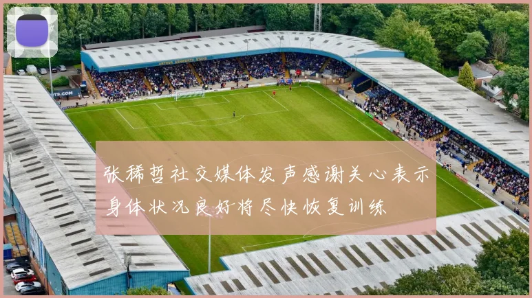 张稀哲社交媒体发声感谢关心表示身体状况良好将尽快恢复训练